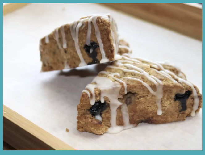 Fresh-baked pastries from Melinda's kitchen